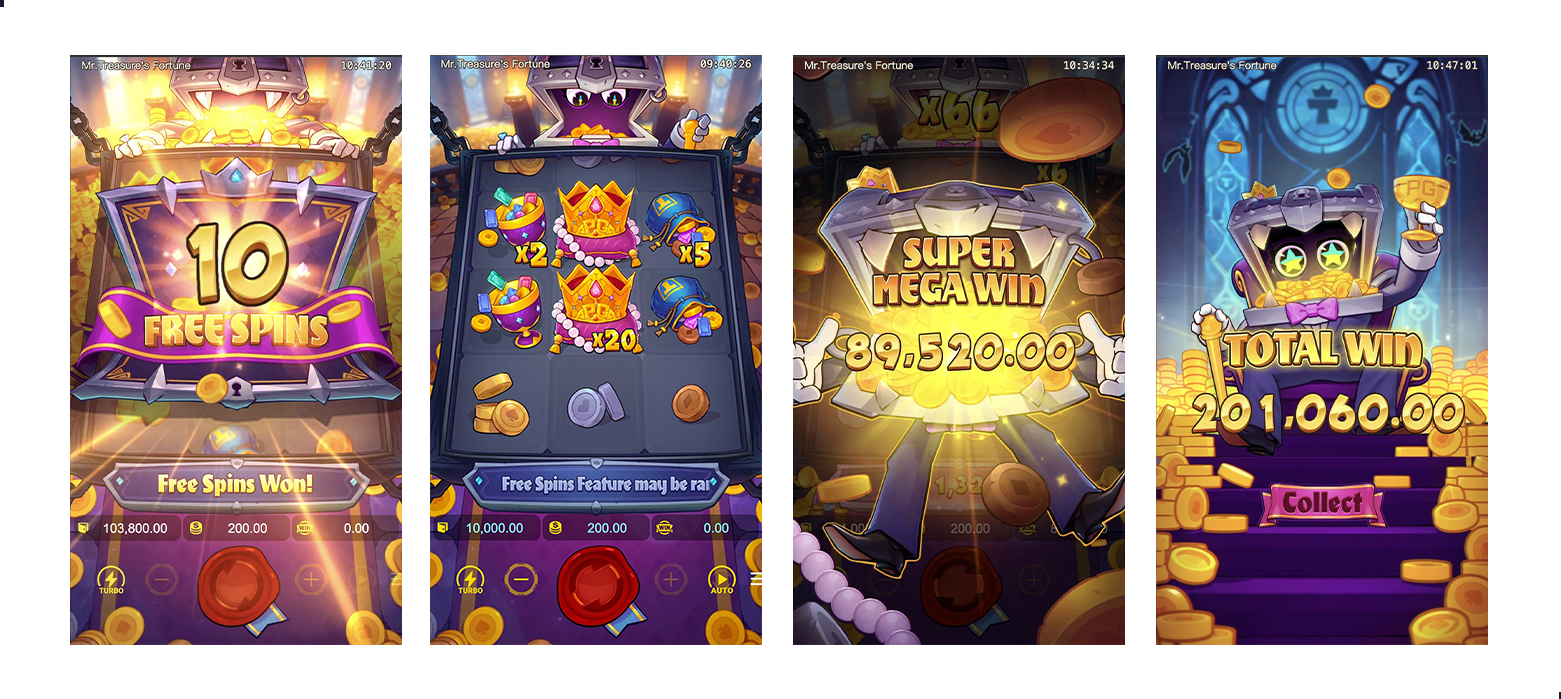 รีวิวเกมสล็อต mr.treasure's fortune