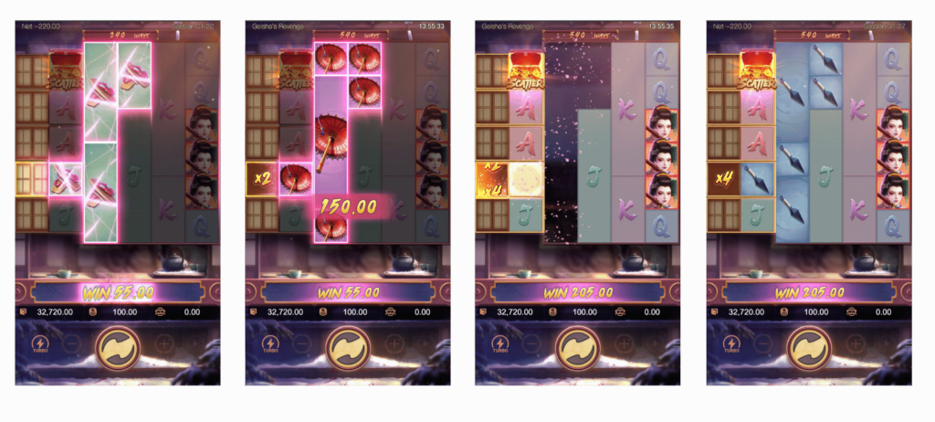 GEISHA'S REVENGE- multiple window